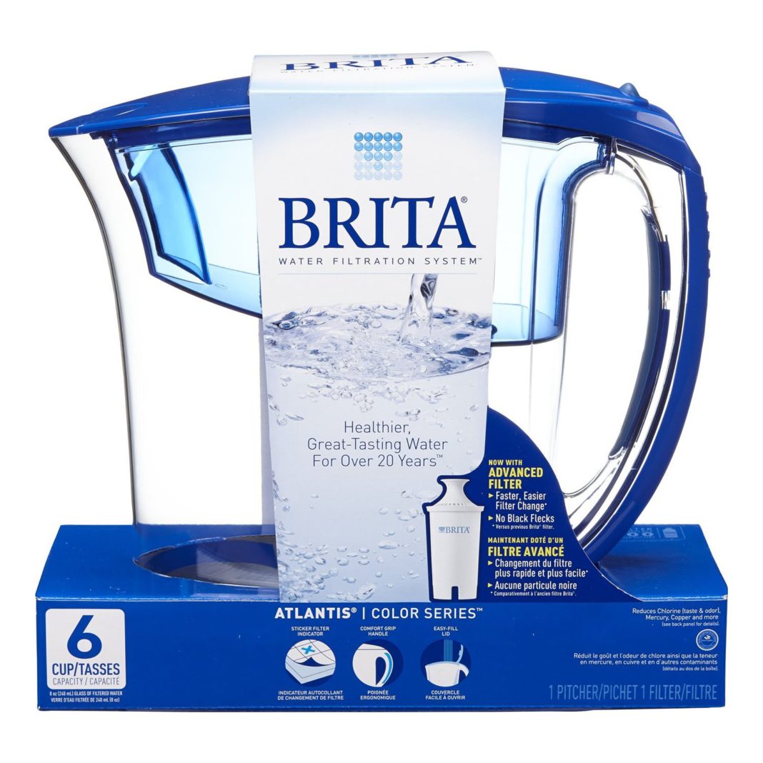 Review of Brita Atlantis Water Filter Pitcher, 6 Cup Butterfly Labs