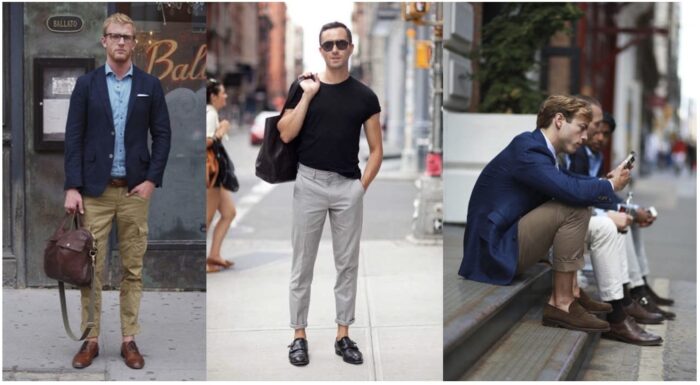 subtle shades outfits for men