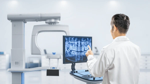 modern dental office digital x-rays