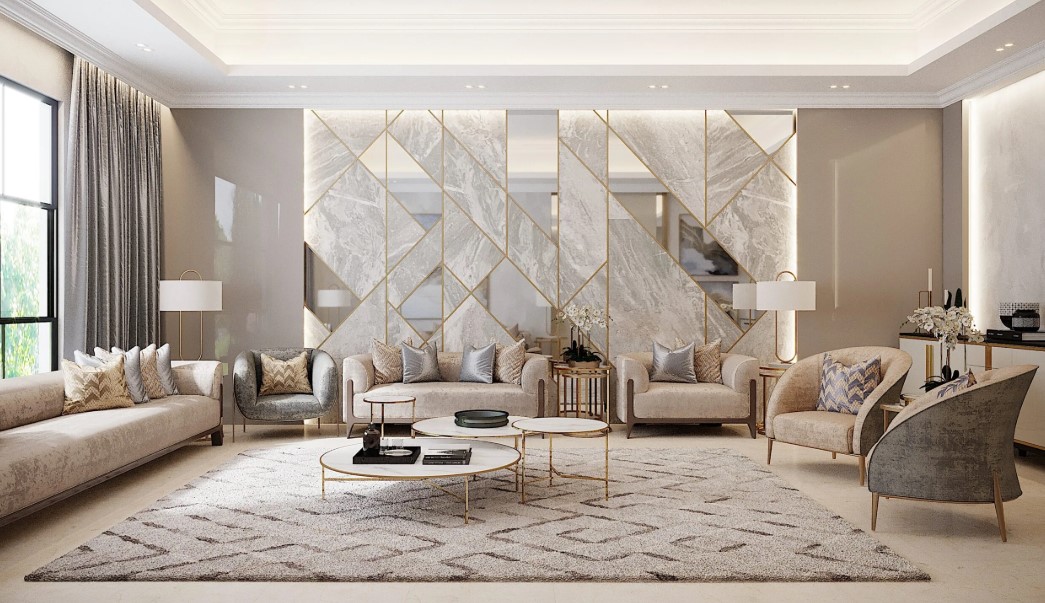 premium look in residential interior design